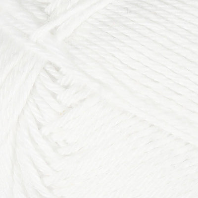 Creativ Company Cotton Garen, blanc, 50gr, 170m