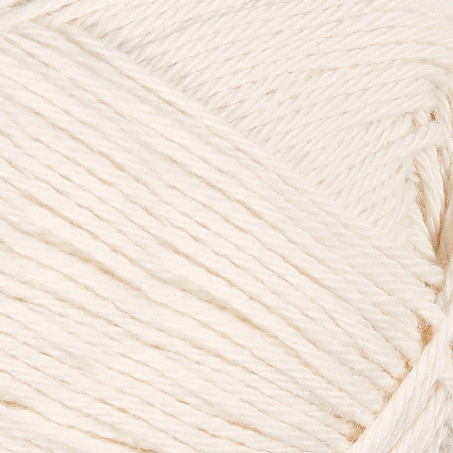 Fil de coton, blanc cassé, 50gr, 170m