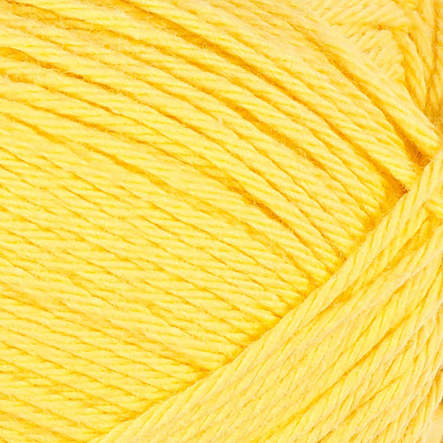 Fil de coton, jaune, 50gr, 170m