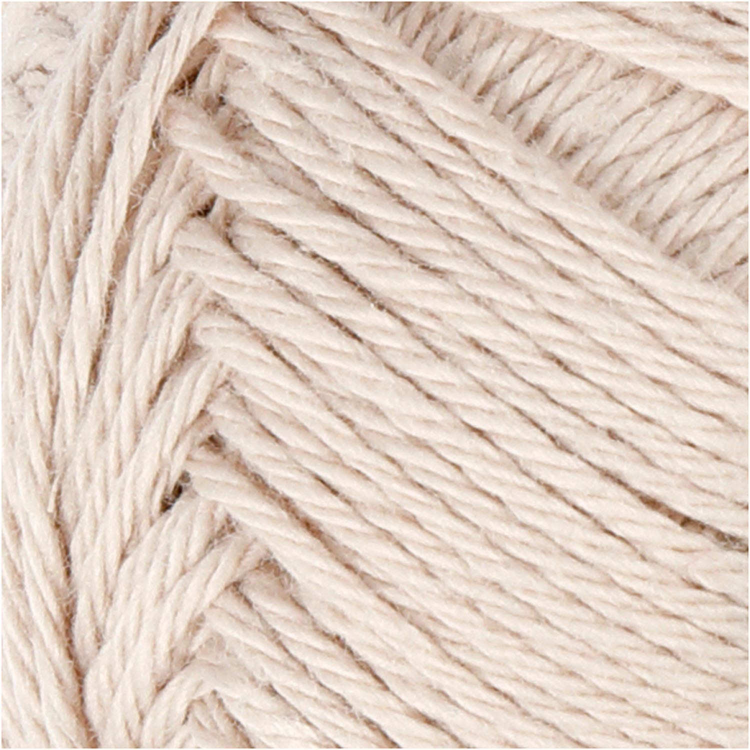 Fil de coton, couleur de sable, 50gr, 170m