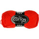 Fil de coton, rouge, 50gr, 170m