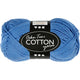 Fil de coton, bleu, 50gr, 170m