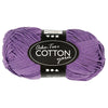 Fil de coton, violet, 50gr, 170m