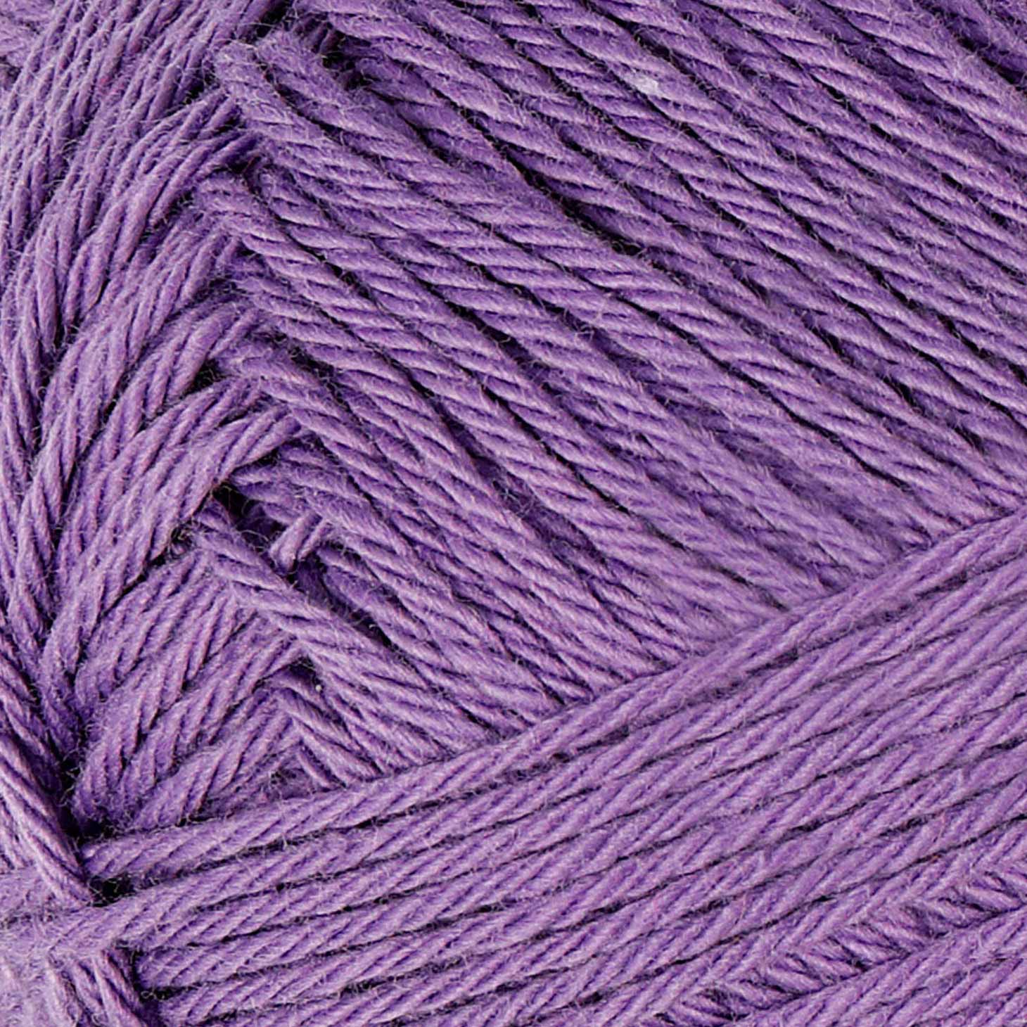 Fil de coton, violet, 50gr, 170m