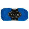 Fil de coton, bleu cobalt, 50gr, 170m