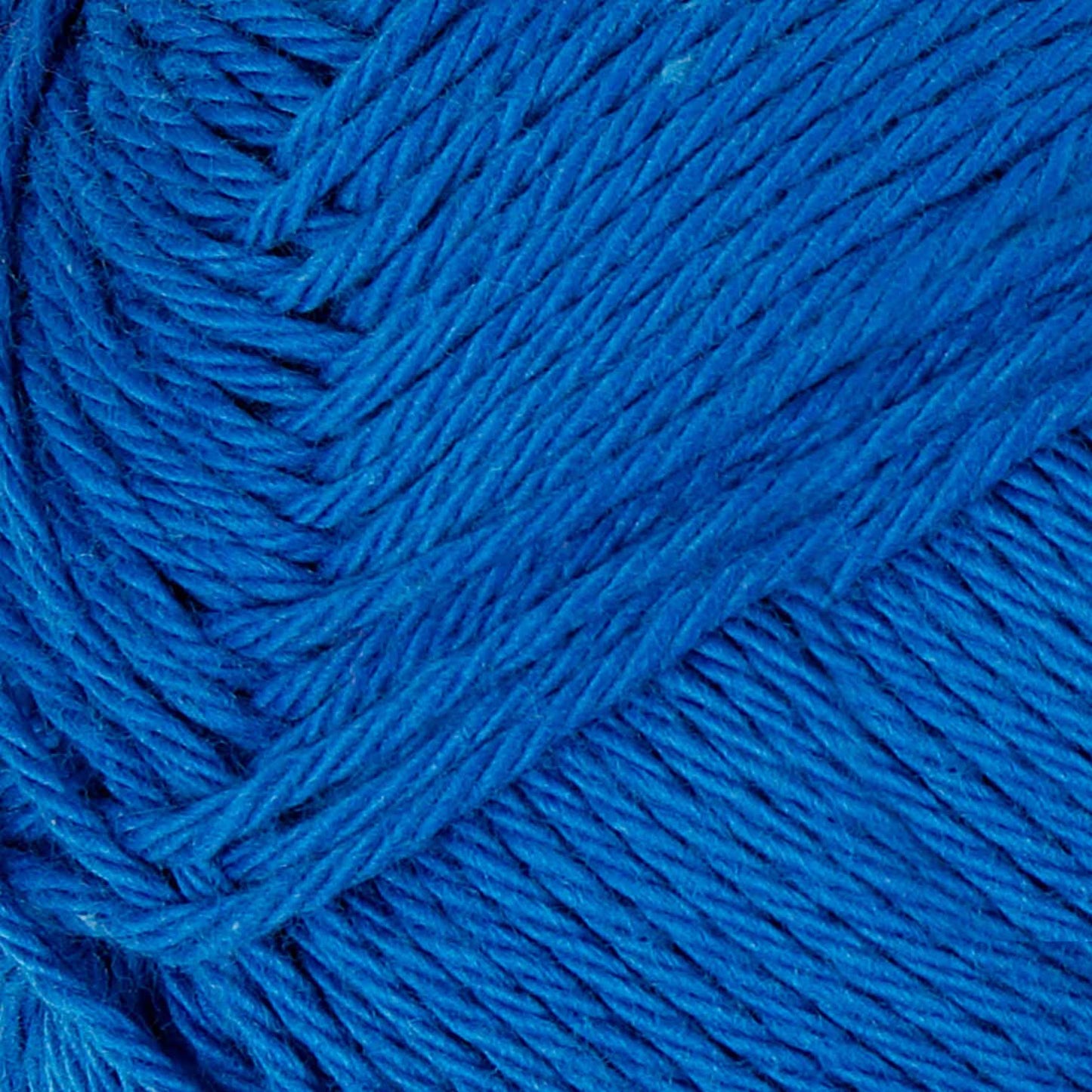 Fil de coton, bleu cobalt, 50gr, 170m