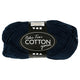 Fil de coton, bleu foncé, 50gr, 170m