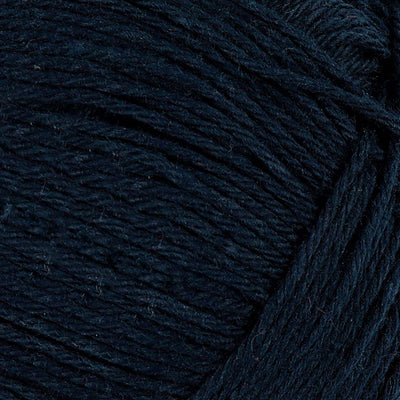 Fil de coton, bleu foncé, 50gr, 170m