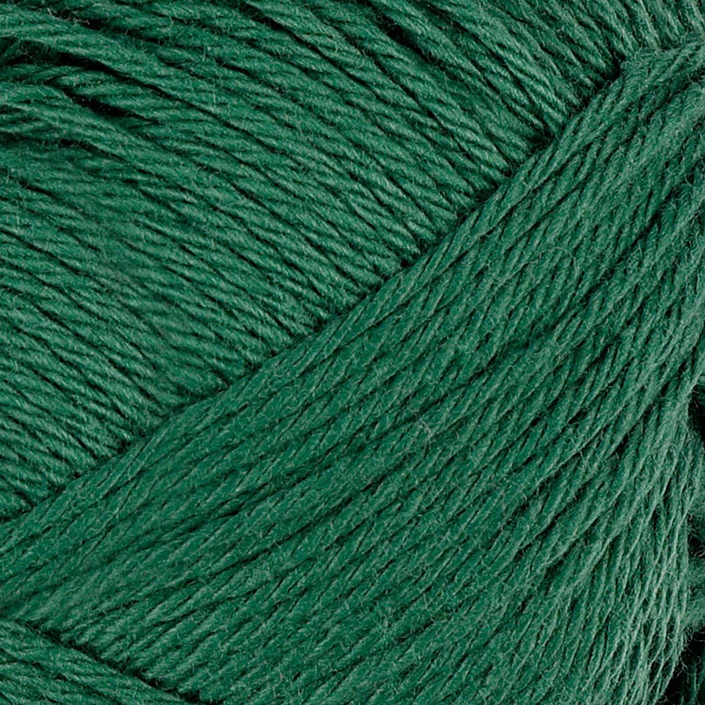Fil de coton, vert foncé, 50gr, 170m