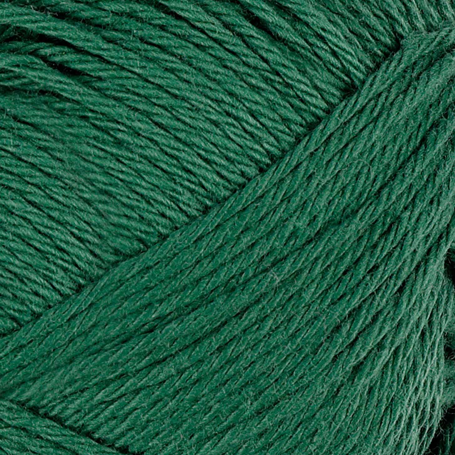 Fil de coton, vert foncé, 50gr, 170m