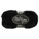 Fil de coton, noir, 50gr, 170m