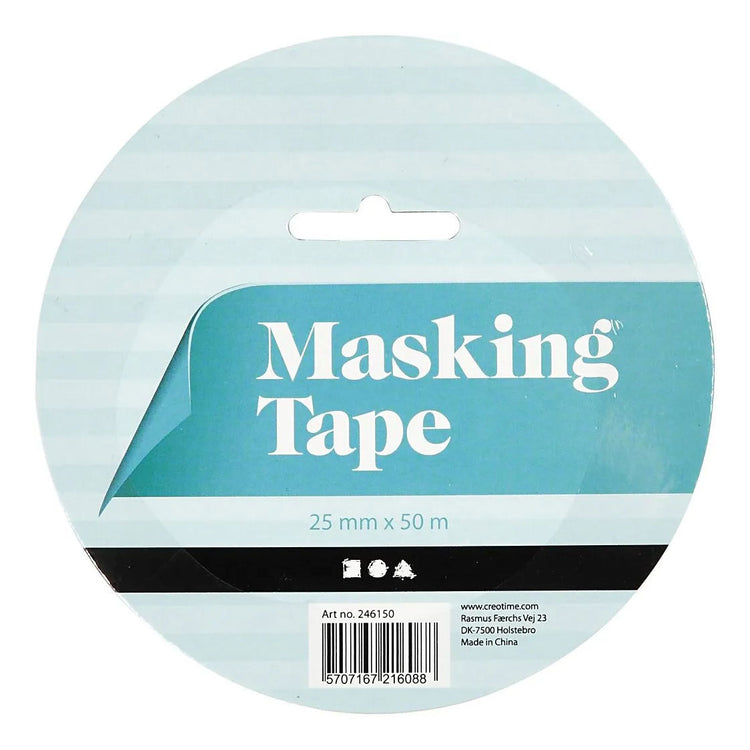 Ruban de peinture 25 mm, 50mtr.