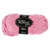 Fil acrylique, rose, 50gr, 80m
