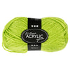 Fil acrylique, vert clair, 50gr, 80m