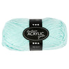 Fil acrylique, Vert menthe, 50gr, 80m