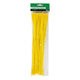 CHENILLE Jaune 30 cm, 50e.