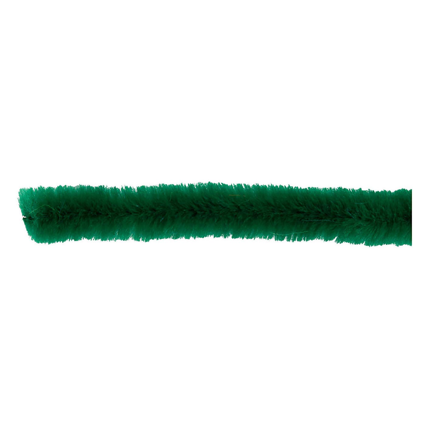 CHENILLE vert foncé 30 cm, 50e.