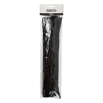 Chenille Black 30 cm, 50e.