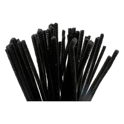 Chenille Black 30 cm, 50e.