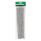 Chenille Argent 30cm, 50pcs.