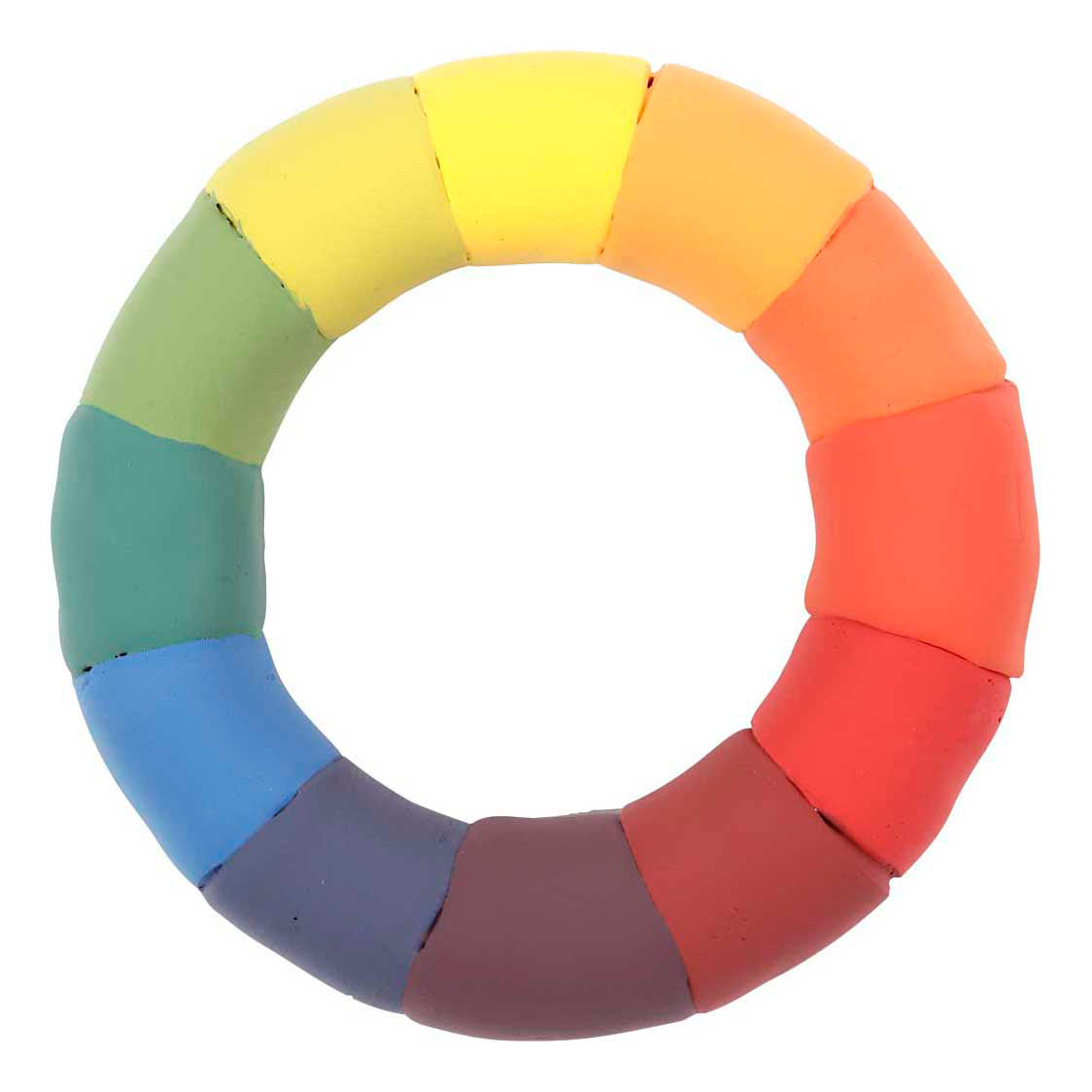Couleurs standard en argile en soie, 6x14gr.