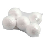 Creativ Company Styropor Balls White, 5e. - afbeelding 2