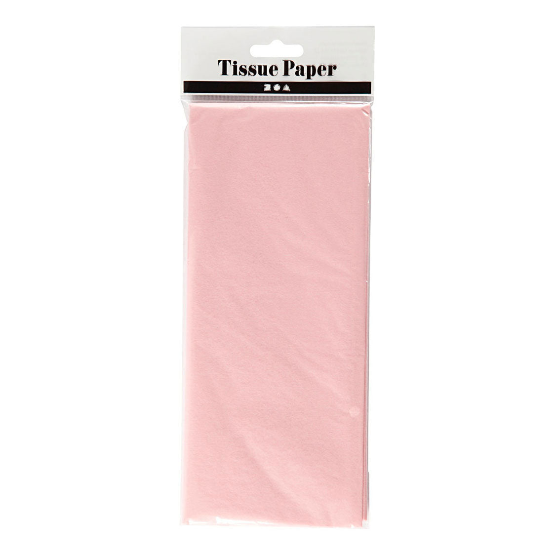 Creativ Company Tissue Paper rose clair 10 feuilles 14 gr, 50x70cm