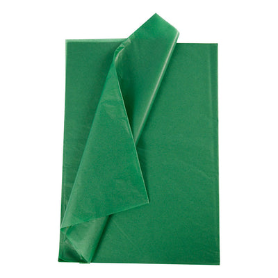 Creativ Company Paper de tissu vert 10 feuilles 14 gr, 50x70cm