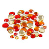 Creativ Company Strassstenen Red Harmony autour de diverses, 350e.