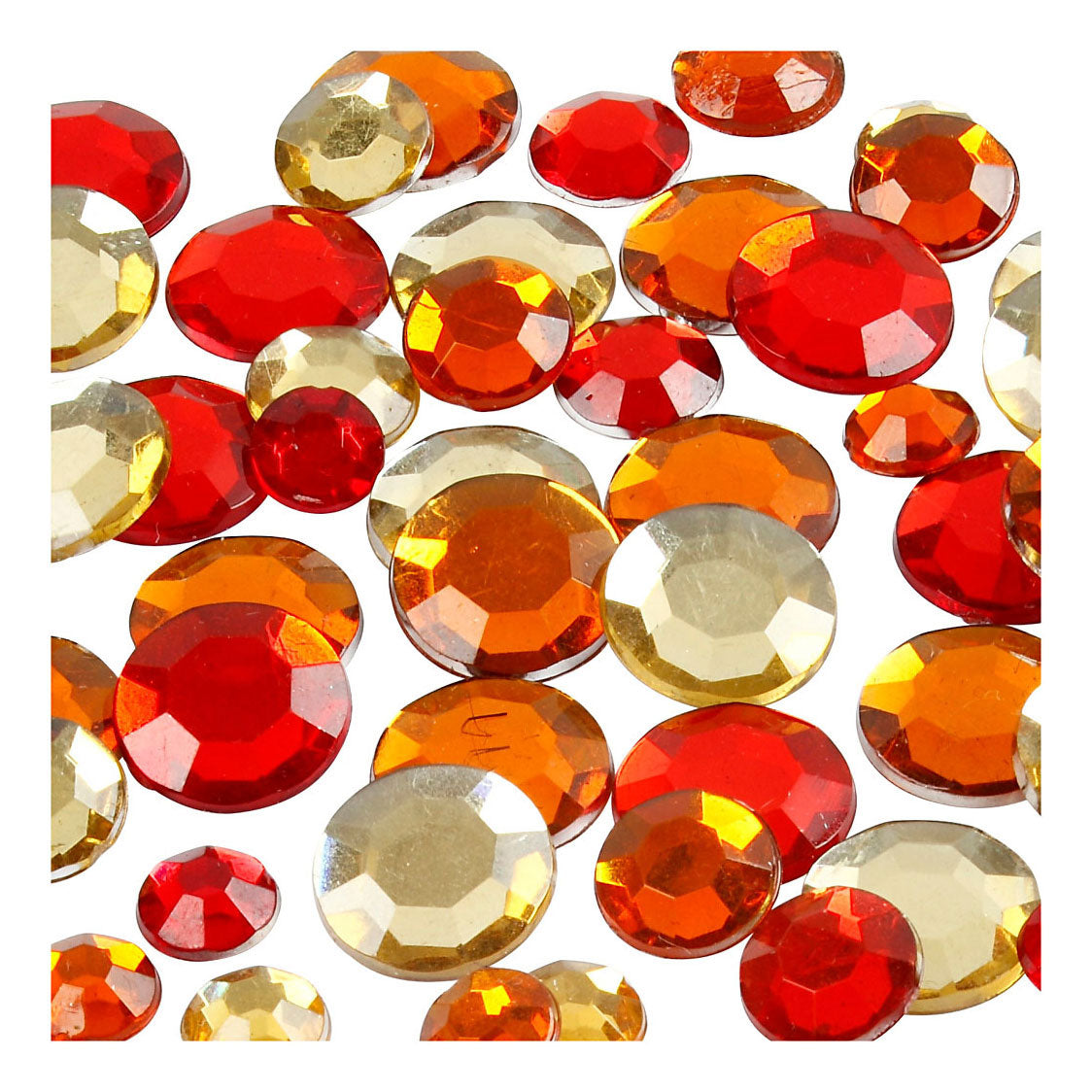 Creativ Company Strassstenen Red Harmony autour de diverses, 350e.