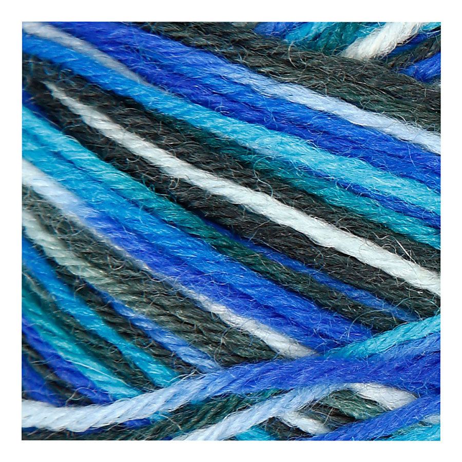 Creativ Company Fil à chaussettes Blaw Turquoise, 200m