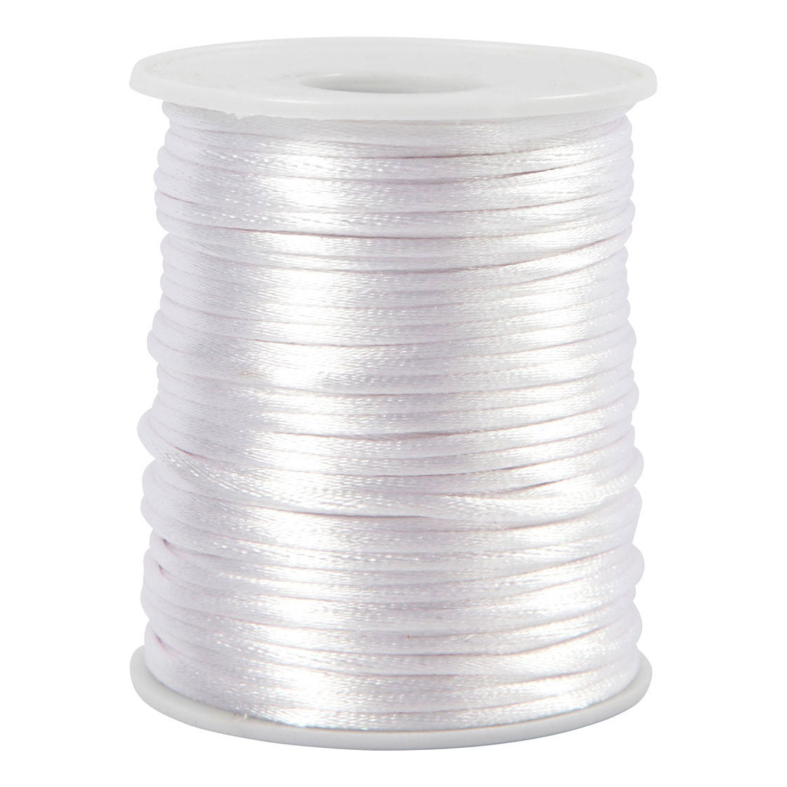 Crétiv Company Satin Cord blanc, 50m