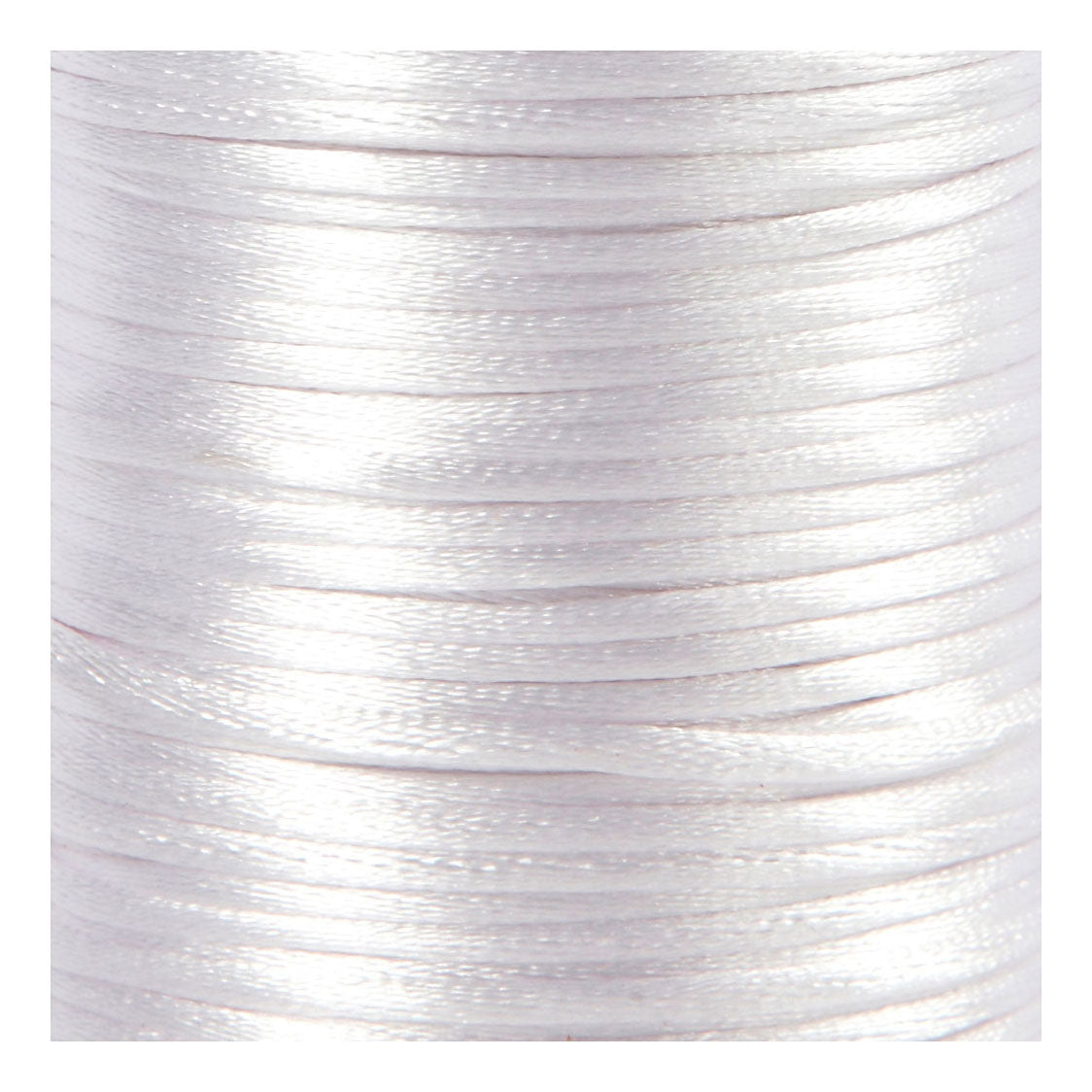 Crétiv Company Satin Cord blanc, 50m