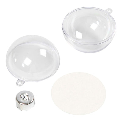 Creativ Company Deco Balls Transparent 5cm, 10st.