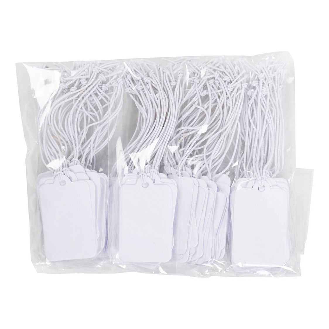 Creativ Company étiquette blanc 25x40mm, 100e.