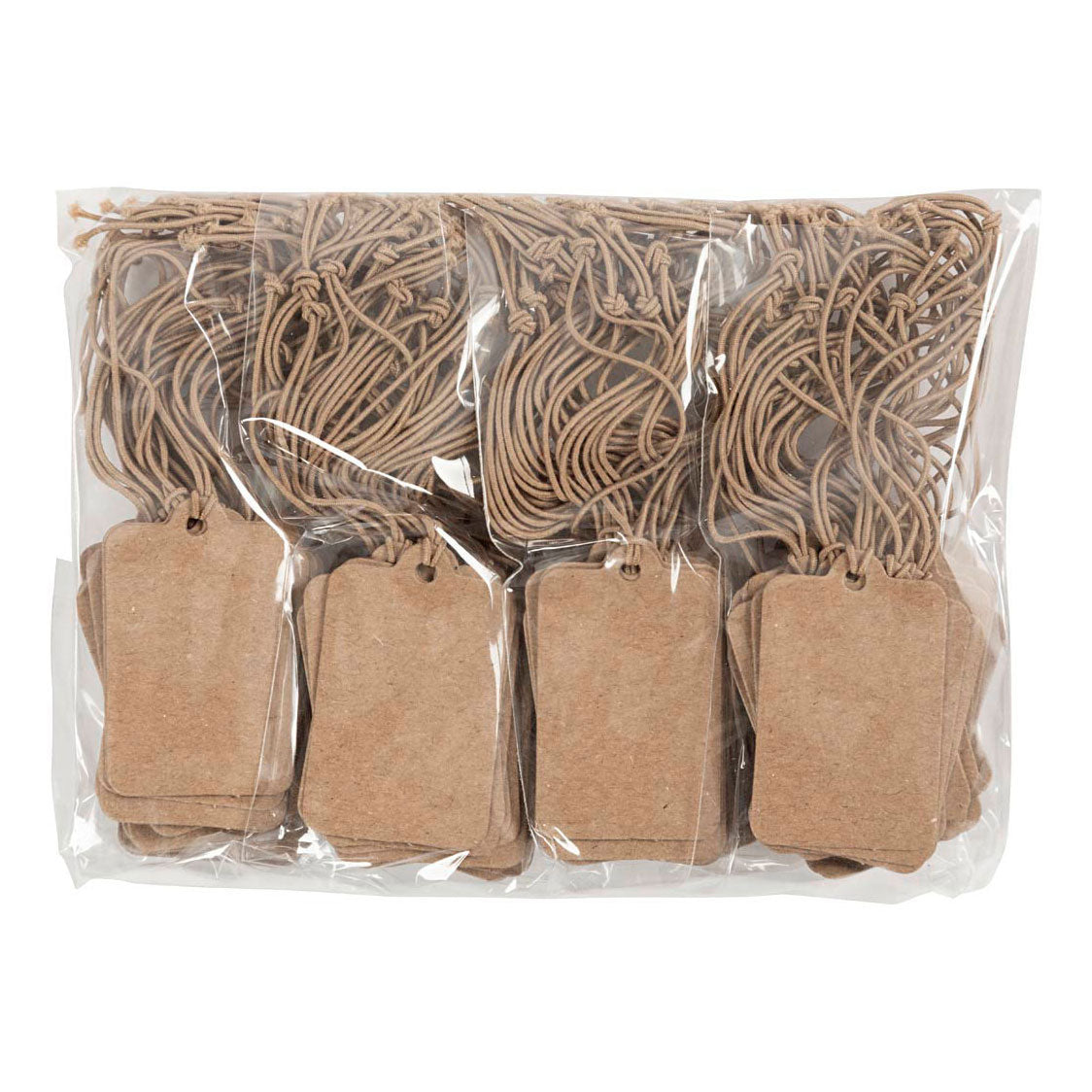Creativ Company Labels Brown Light Brown 25x40mm, 100e.
