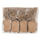 Creativ Company Labels Brown Light Brown 25x40mm, 100e.