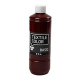 Creativ Company Textile Color peinture marron, 500 ml - afbeelding 1