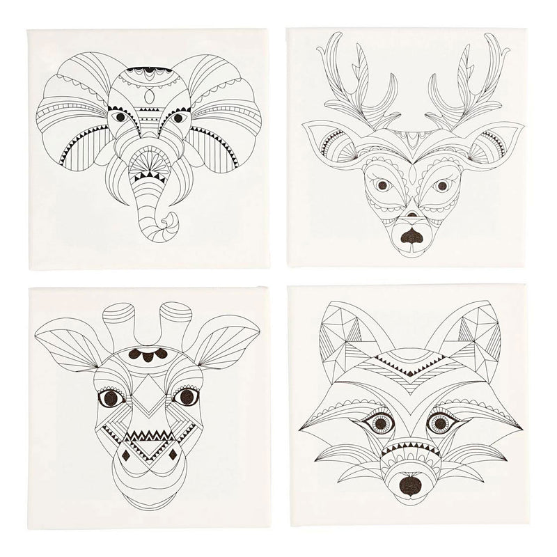 Canvas de compagnie Creativ avec imprimé animal, 4e.