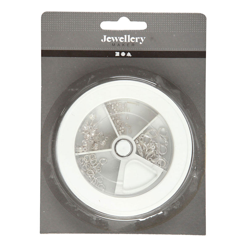 Creativ Company Jewelry Silverly Starter Set, 101dlg.