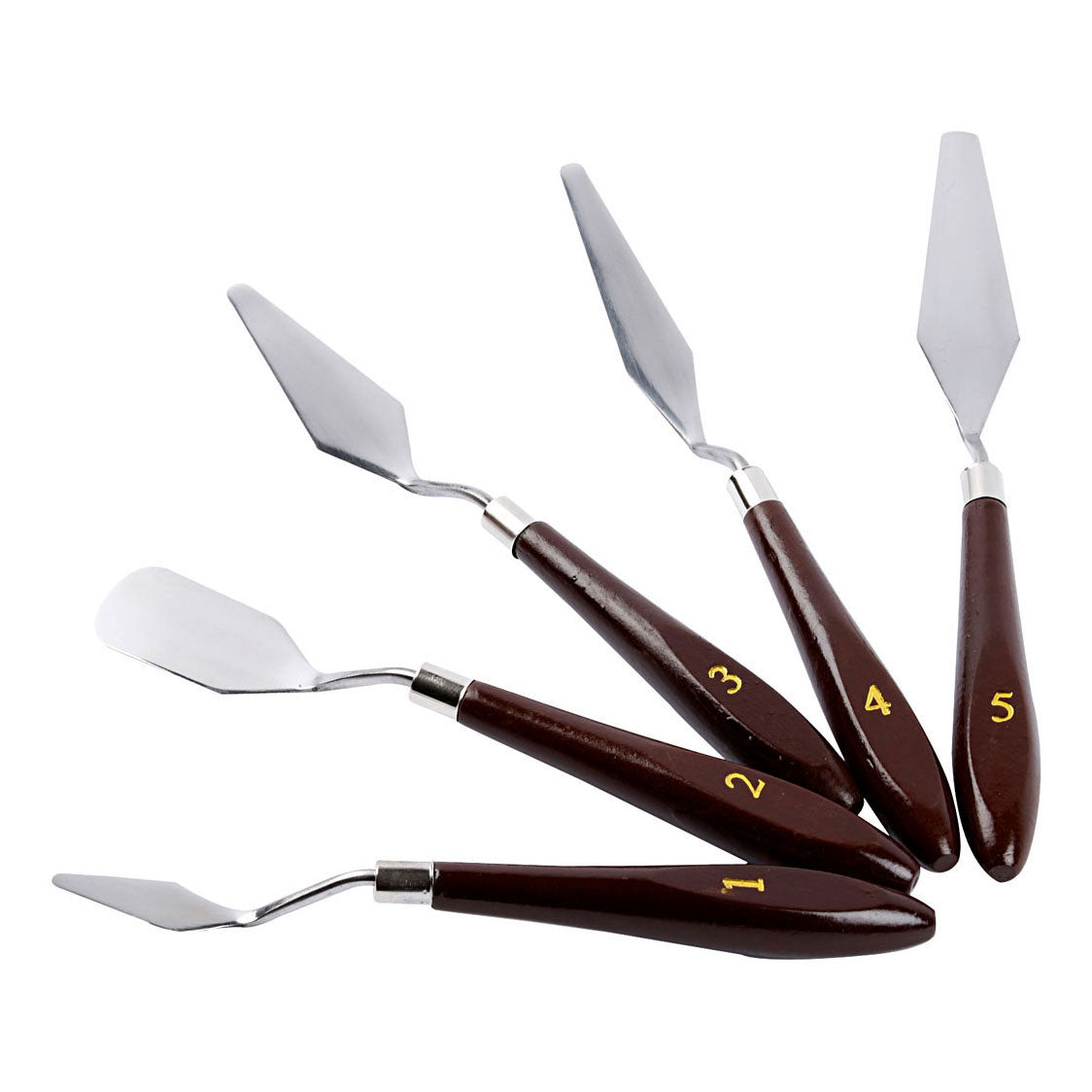 Creativ Company Palet Knife Set, 5e.