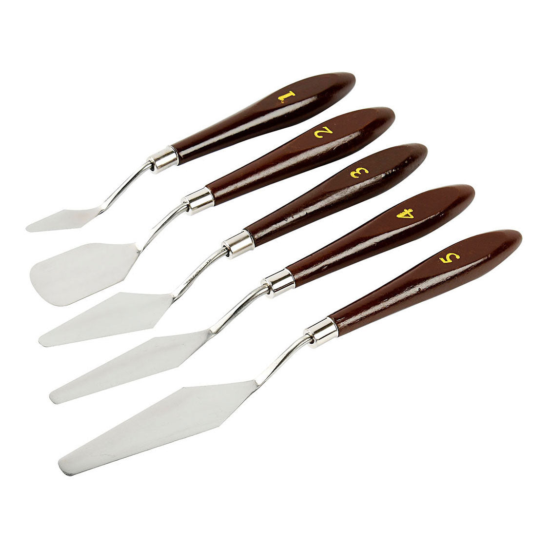 Creativ Company Palet Knife Set, 5e.