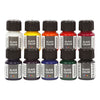 Couriv Company Couleur en verre transparent couleur de peinture en verre, 10x30 ml