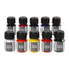 Couriv Company Couleur en verre transparent couleur de peinture en verre, 10x30 ml