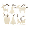 Creativ Company Wooden Ornaments Christmas Thème, 90e.