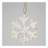 Creativ Company Wooden Ornement Christmas Thea plames, 90st.