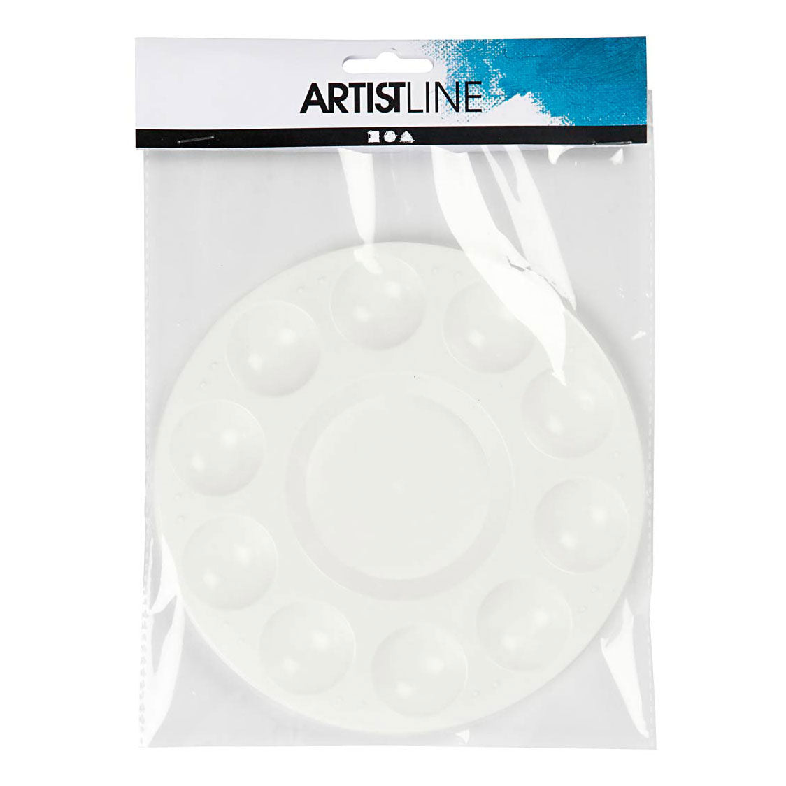 Palette de peinture de la société Creativ White, 17 cm