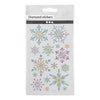 Crival Company Diamant Stickers Ice Crystals, 1 feuille