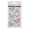 Creativ Company Diamant Stickers Butterfly, 1 feuille