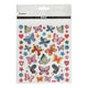 Creativ Company Stickers Fleurs et papillons, 1 feuille